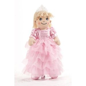 Apple Dumplin Doll Princess Pink Cloth  Doll Delton  NEW